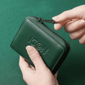 客製禮贈｜牛皮風琴卡包｜橙肯禮品
