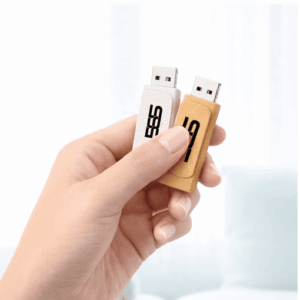 客製禮贈｜環保小麥USB隨身碟｜橙肯禮品