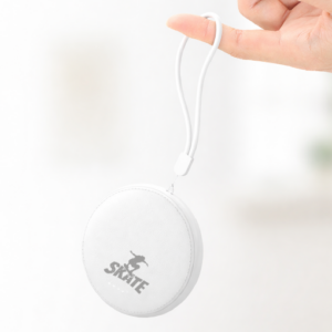 客製禮贈｜圓型自帶線行動電源｜橙肯禮品