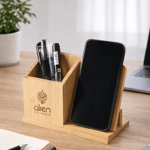 客製禮贈｜木質無線充電板｜橙肯禮品