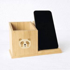 Wooden_wireless_charging_pen_holder-15 客製禮贈|木質無線充電板|橙肯禮品