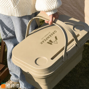 Camping Organizer Table Basket (4) 客製禮贈|折疊露營收納籃|橙肯禮品