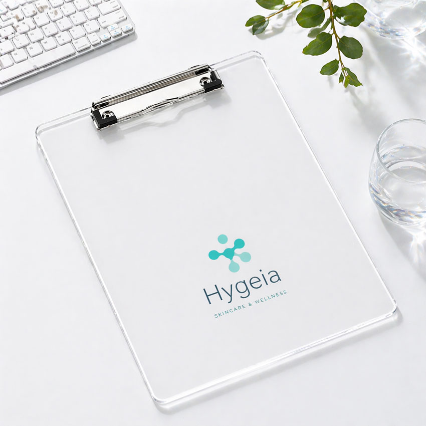 Clear Acrylic Clipboard (1) 客製禮贈|UV噴印壓克力夾板|橙肯禮品