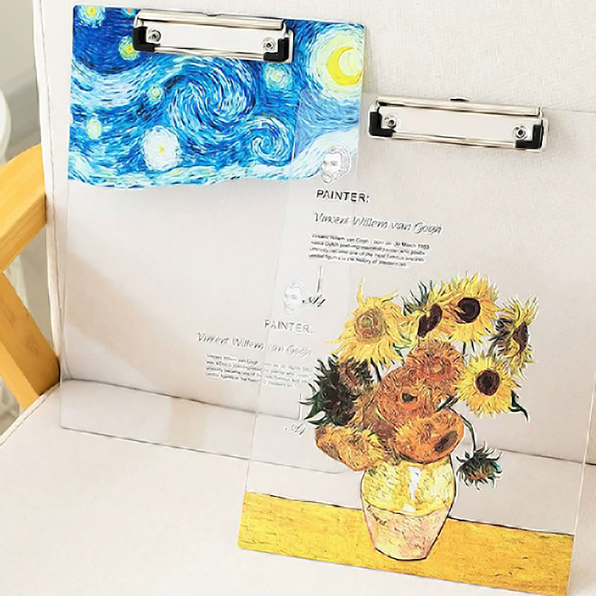 Clear Acrylic Clipboard (2) 客製禮贈|UV噴印壓克力夾板|橙肯禮品