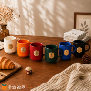 Custom Brass Plaque Ceramic Mug 客製禮贈|銅片陶瓷馬克杯|橙肯禮品
