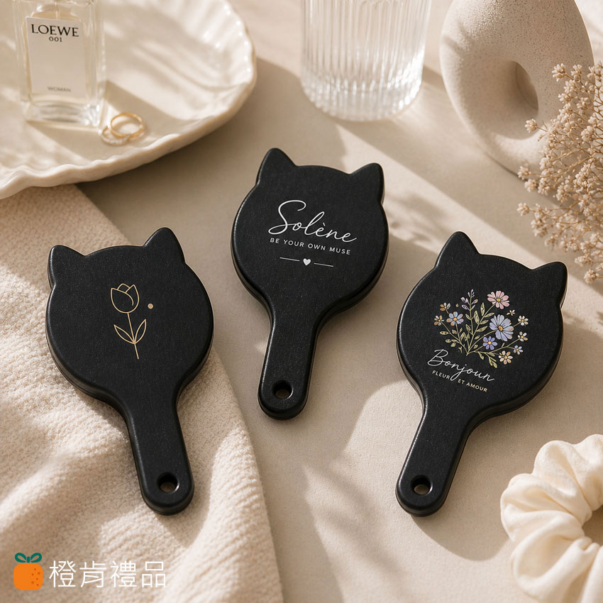 客製禮贈｜貓耳氣墊梳｜橙肯禮品