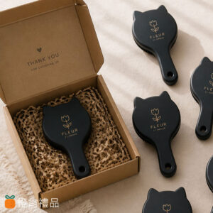 客製禮贈｜貓耳氣墊梳｜橙肯禮品