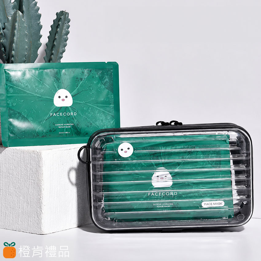 客製禮贈｜透明迷你硬殼化妝包｜橙肯禮品