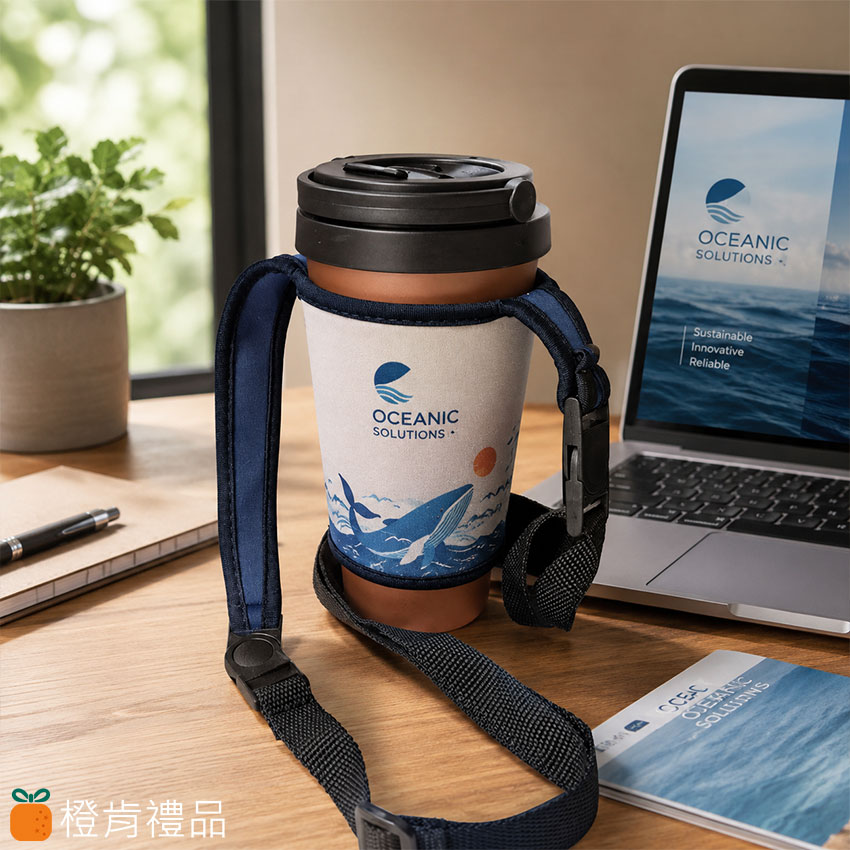 Custom Neoprene Cup Sleeve (8) 客製禮贈|潛水布飲料杯套|橙肯禮品