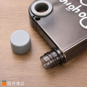 客製禮贈｜A5透明扁水瓶｜橙肯禮品
