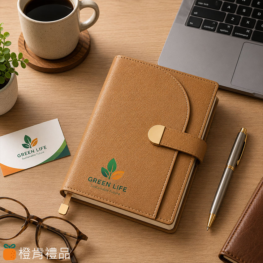 A5皮革筆記本