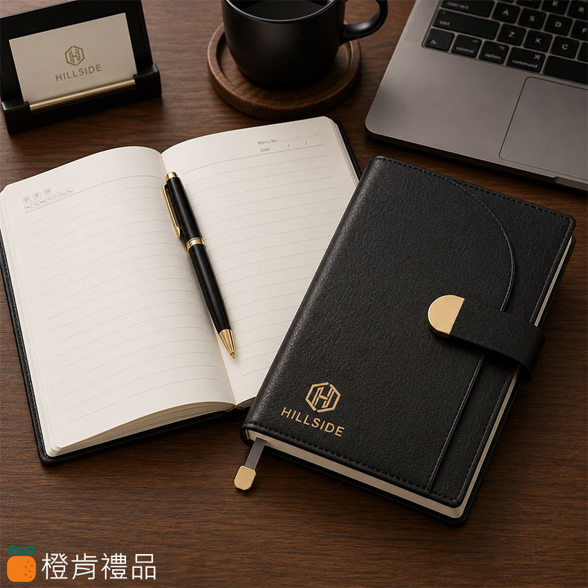 A5皮革筆記本