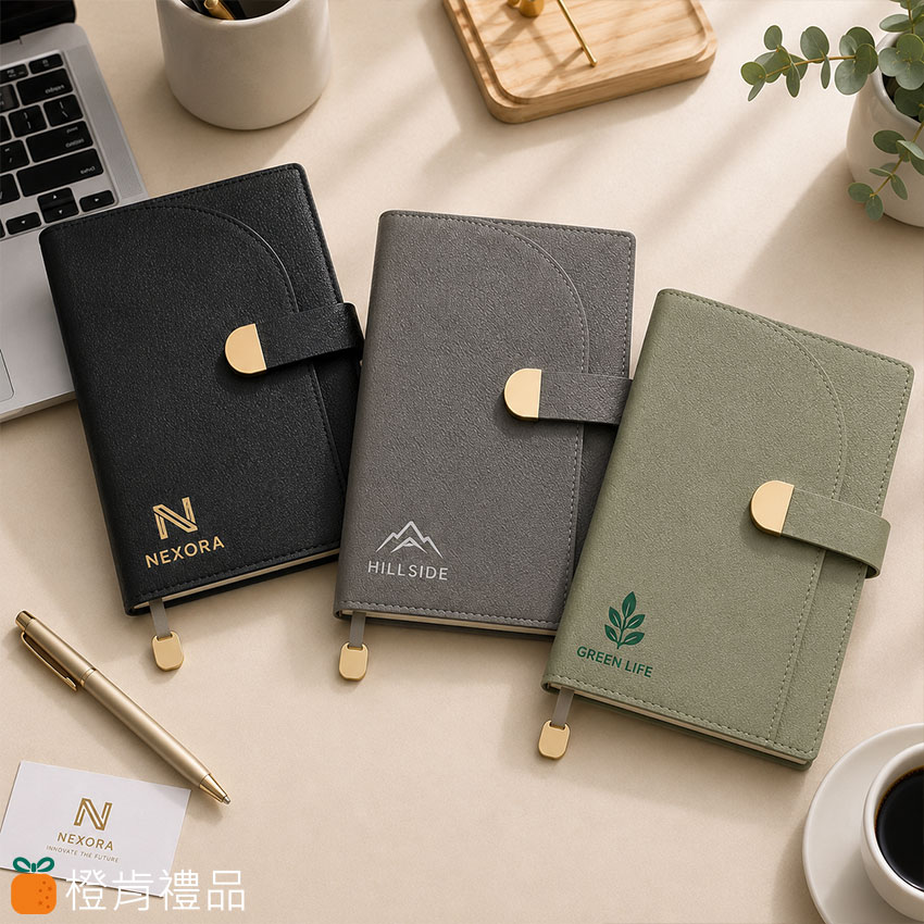 A5皮革筆記本