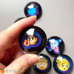 客製贈品｜透明水晶球氣囊支架｜橙肯禮品