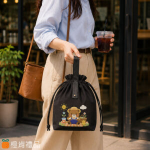 帆布束口便當袋