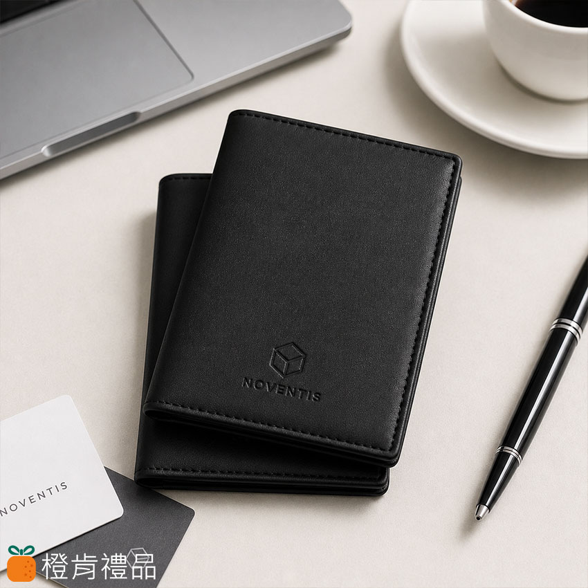 Custom Leather Business Card Holder (1) 商務皮革名片夾