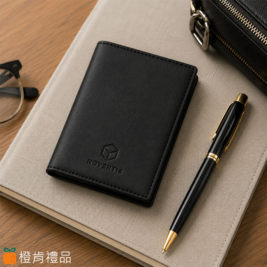 Custom Leather Business Card Holder (2) 商務皮革名片夾