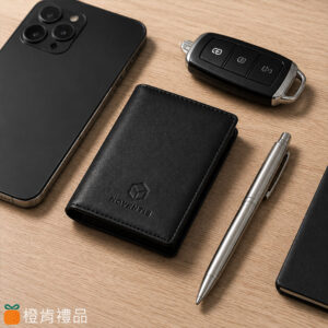 Custom Leather Business Card Holder (4) 商務皮革名片夾