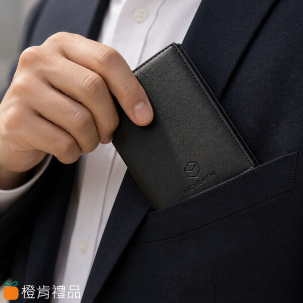 Custom Leather Business Card Holder (5) 商務皮革名片夾