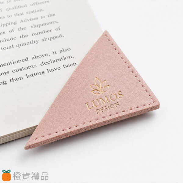 皮革書角書籤