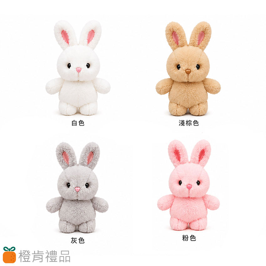 LOGO連帽兔子娃娃