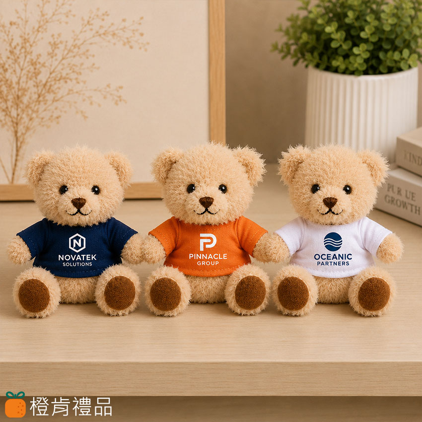 LOGO小熊吊飾鑰匙圈
