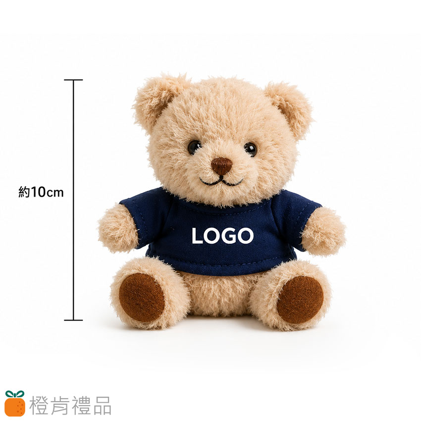 LOGO小熊吊飾鑰匙圈
