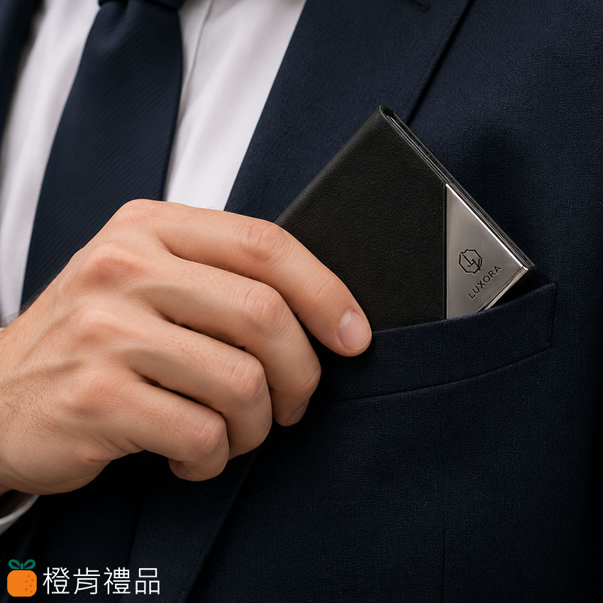 信封皮革金屬名片夾