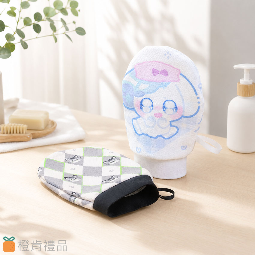 客製雙面搓澡巾