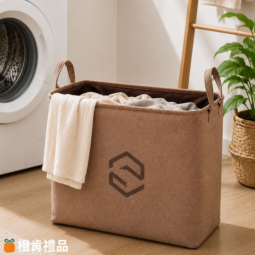 棉麻收納籃(中)