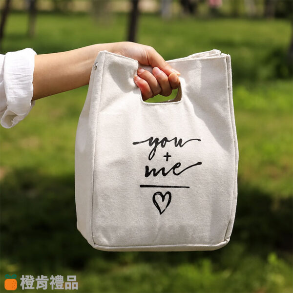 紙袋造型保冷便當袋