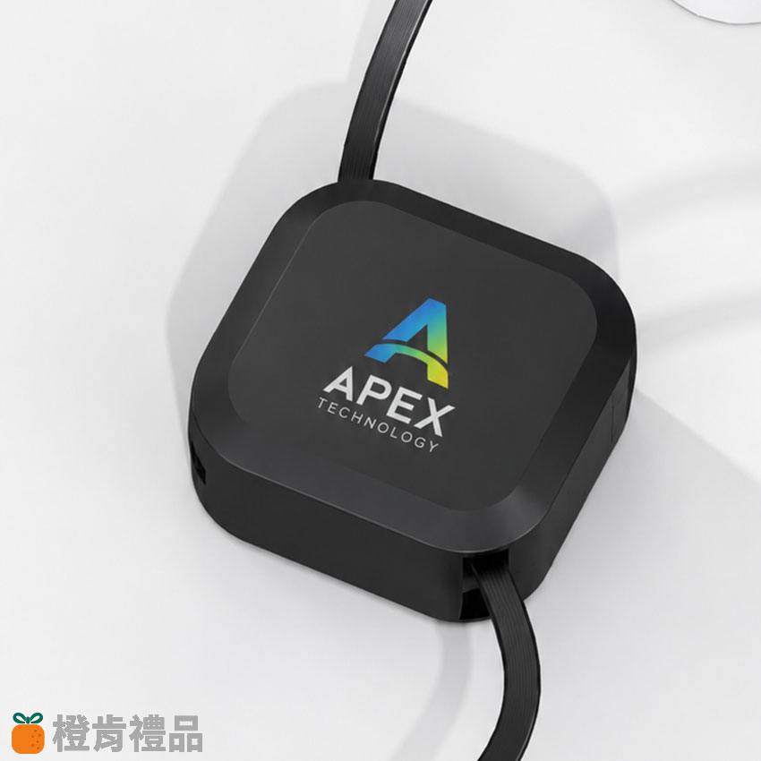 方塊三合一伸縮充電線