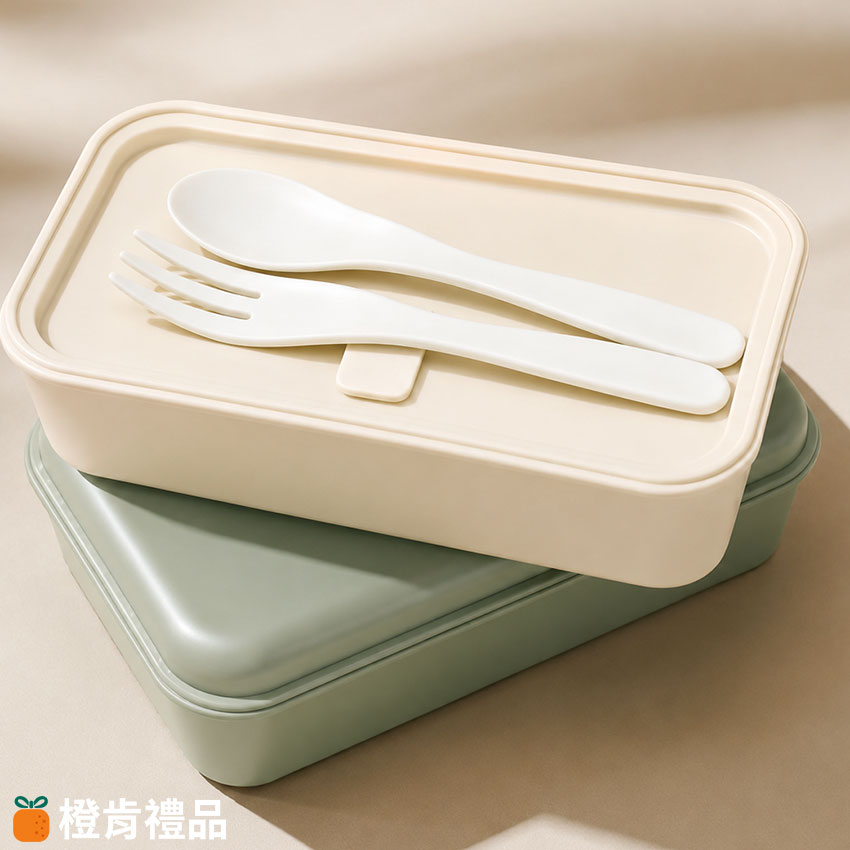 LOGO雙層便當盒