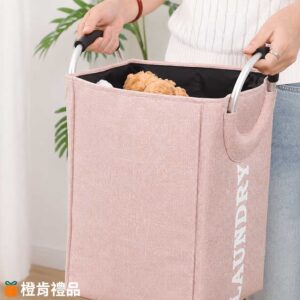 Custom Aluminum Handle Laundry Basket (4) 雙鋁手提摺疊收納籃