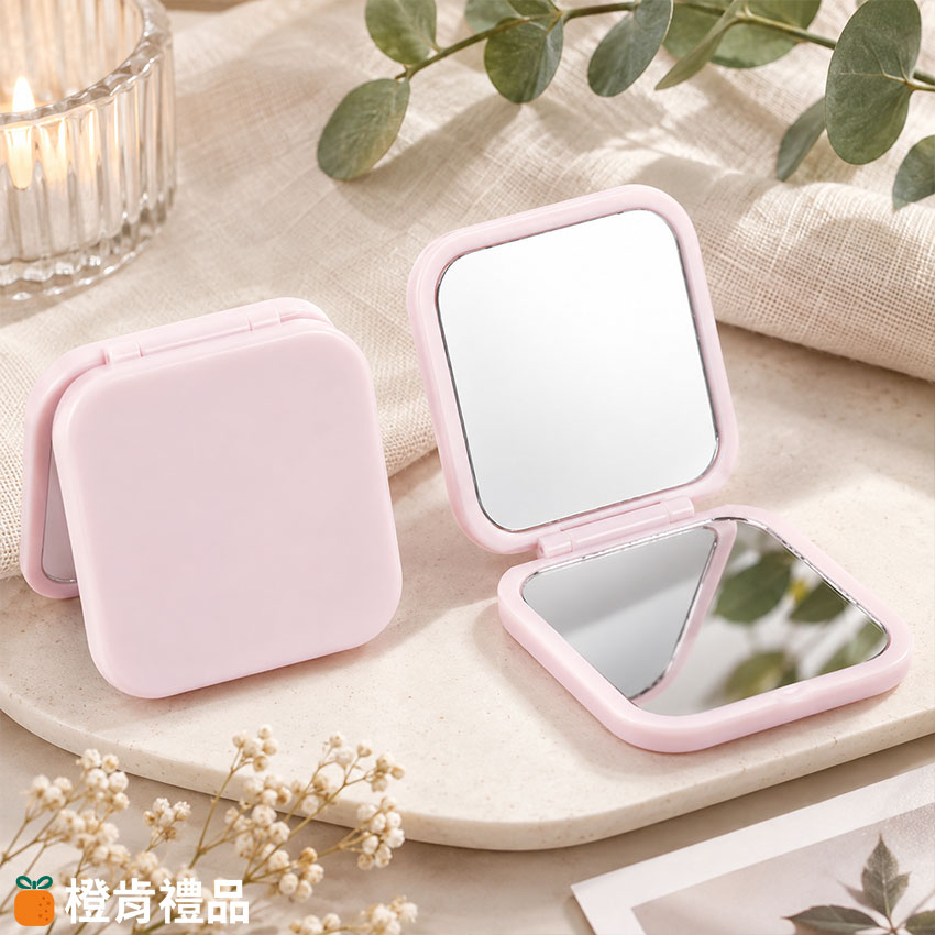 Custom Compact Mirror (8) 雙面折疊隨身鏡