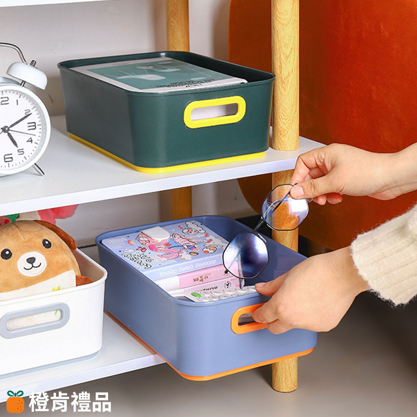 Custom Desktop Storage Basket (4) 撞色桌面收納盒