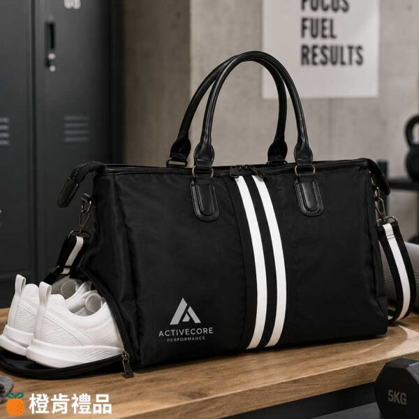 Custom Gym Duffel Bag (3) 大容量旅行訓練袋