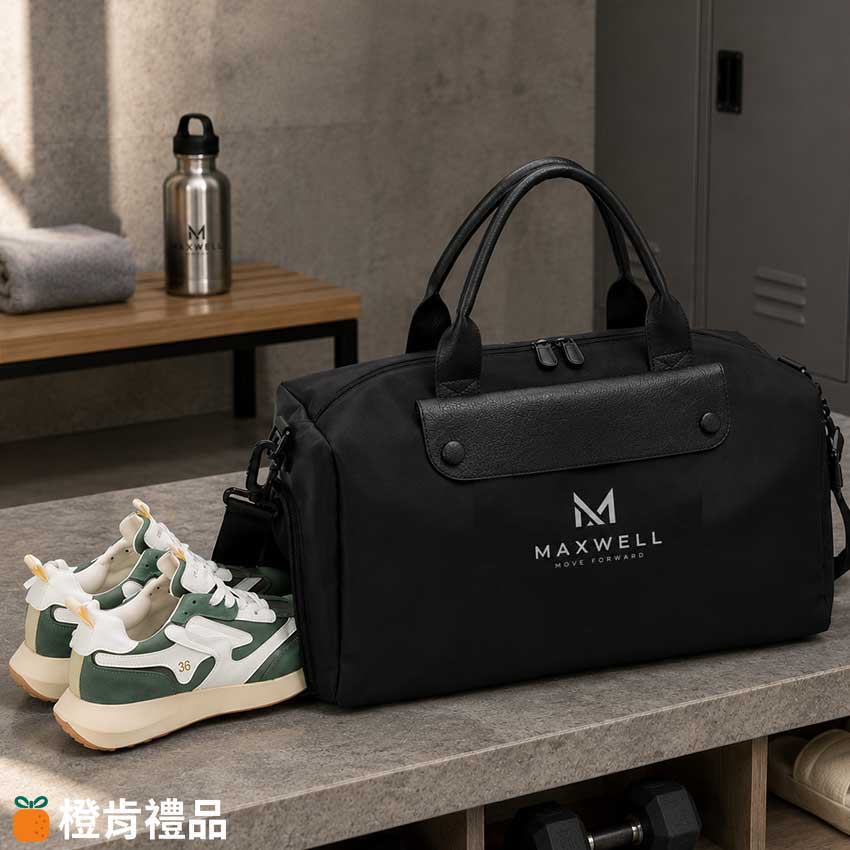 Custom-Gym-Travel-Bag-(11) 乾濕分離大容量瑜伽運動包