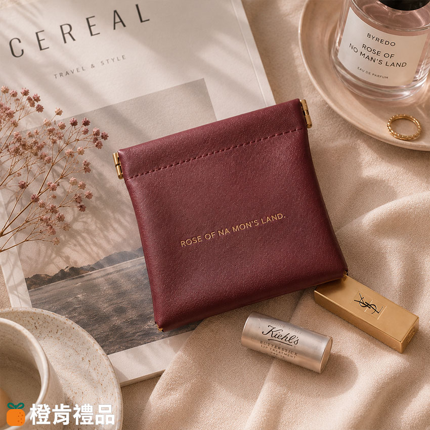 Custom PU Leather Square Storage Pouch (4) PU皮革方形收納袋