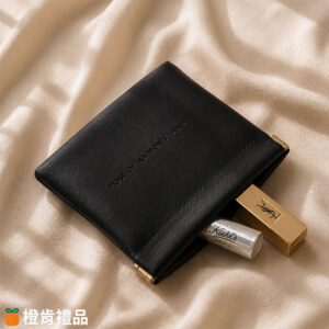 Custom PU Leather Square Storage Pouch (5) PU皮革方形收納袋