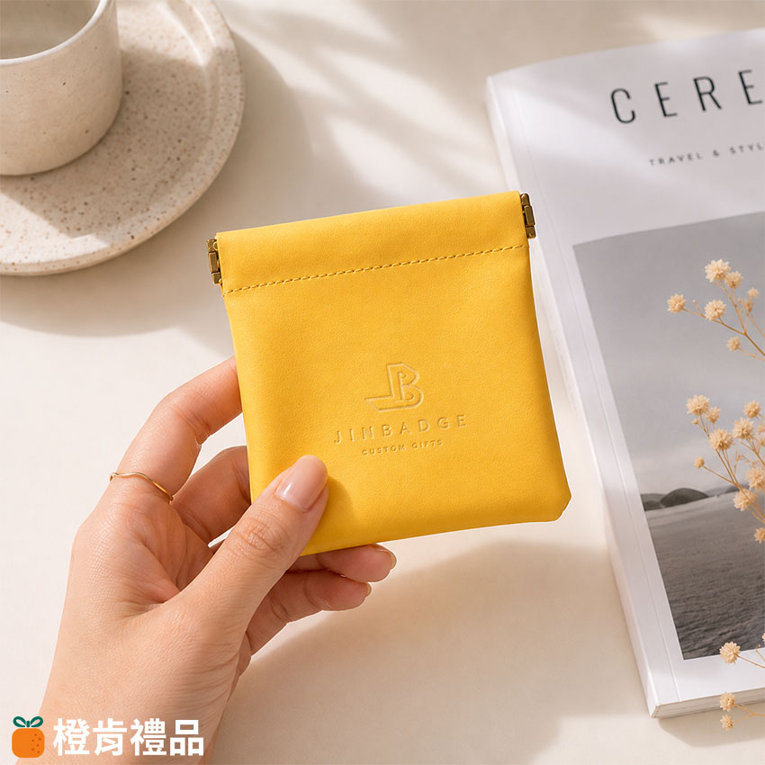 Custom PU Leather Square Storage Pouch (8) PU皮革方形收納袋