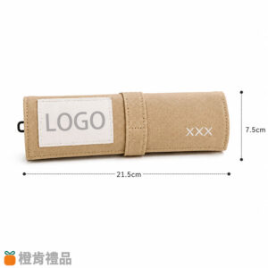 Custom Roll-Up Tech Organizer Bag (8) 捲式帆布收納袋