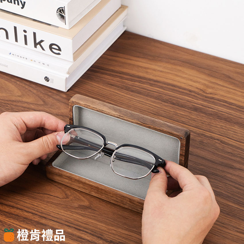 Custom Solid Wood Glasses Case (4) 木質眼鏡收納盒