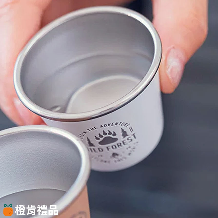 Custom Stainless Steel Camping Cup Set (6) 304不鏽鋼露營杯四入組