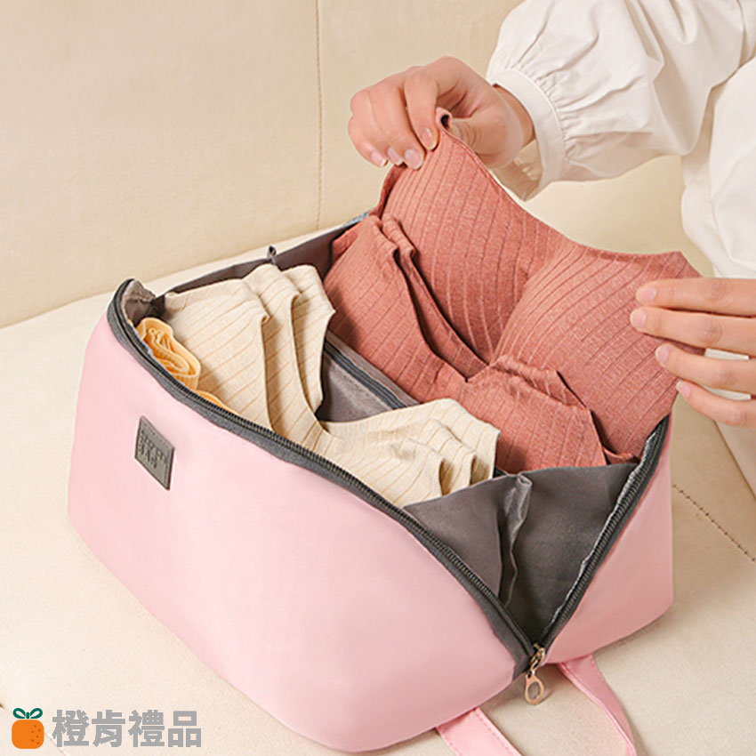 Custom Travel Clothing Organizer Bag (9) 多分區衣物收納袋