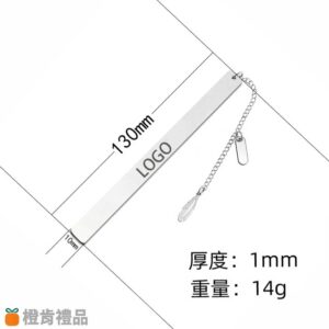 Slim Metal Charm Bookmark (3) 吊墜金屬書籤