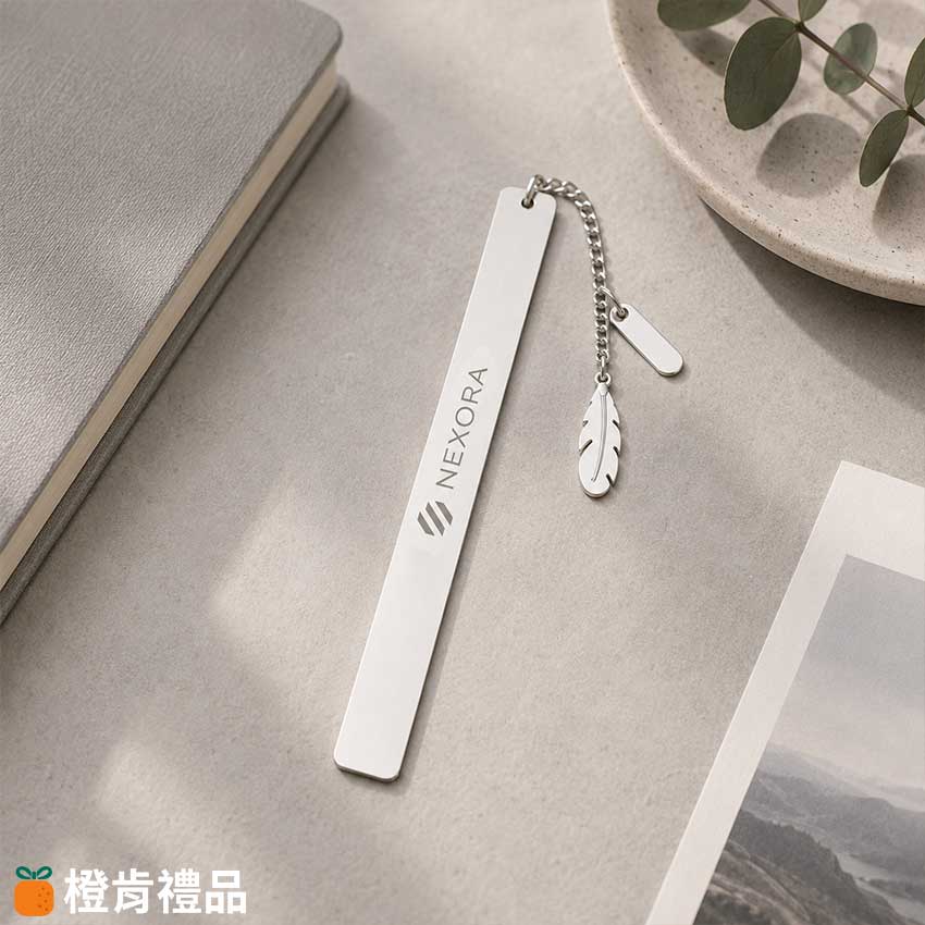Slim Metal Charm Bookmark (4) 吊墜金屬書籤