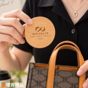 Custom Bamboo Mirror (4) 天然竹製圓形化妝鏡