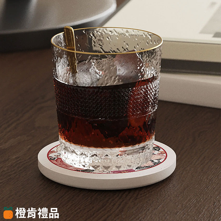 Custom Diatomite Absorbent Coaster (8) 珪藻土吸水杯墊