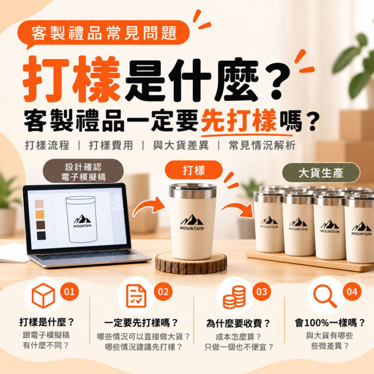 客製贈品｜打樣是什麼？客製禮品一定要先打樣嗎？
